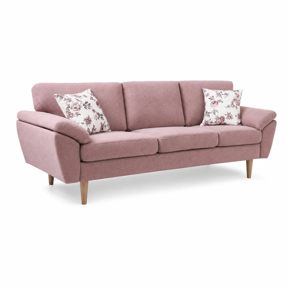 Sofa cut out on a clean white studio background